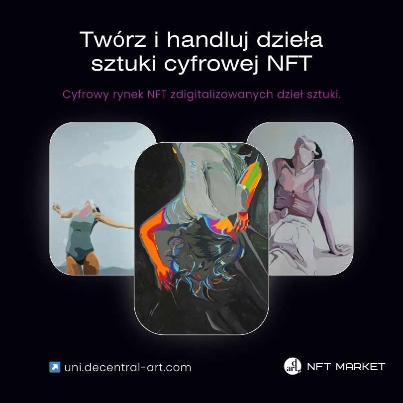 Twórz i handluj dzoeła sztuki NFT