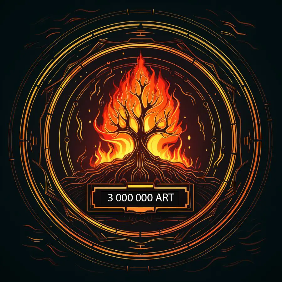 Art token burned