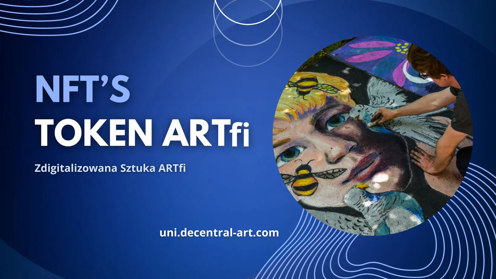 Artfi uni.decentral-art Zdigitalizowana sztuka obrazów olejnych