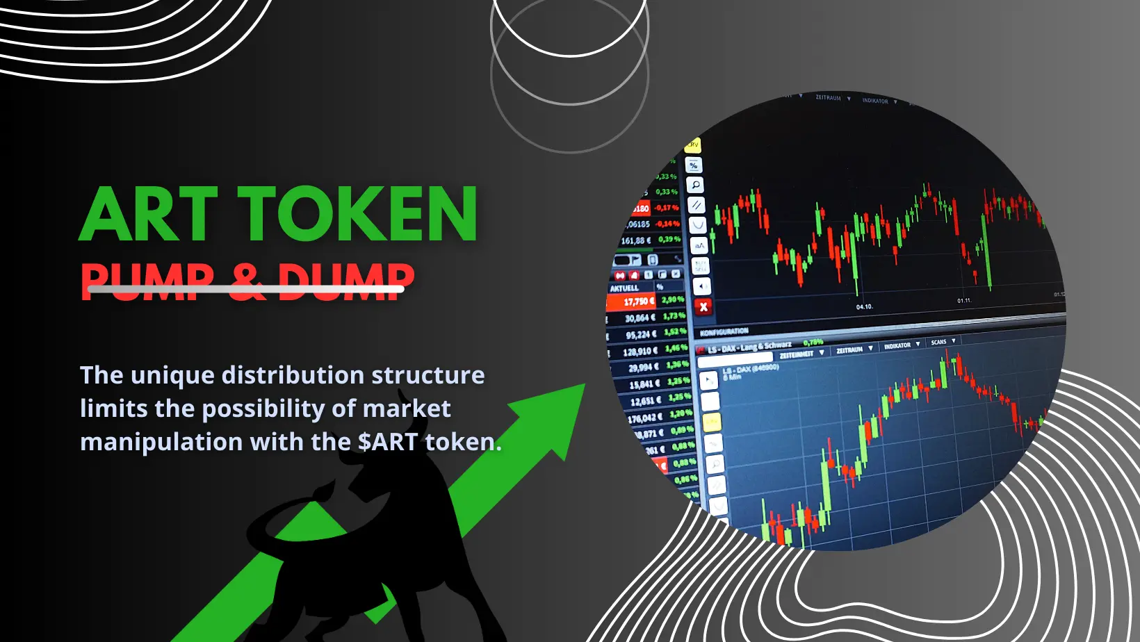 Pump and dump token ART