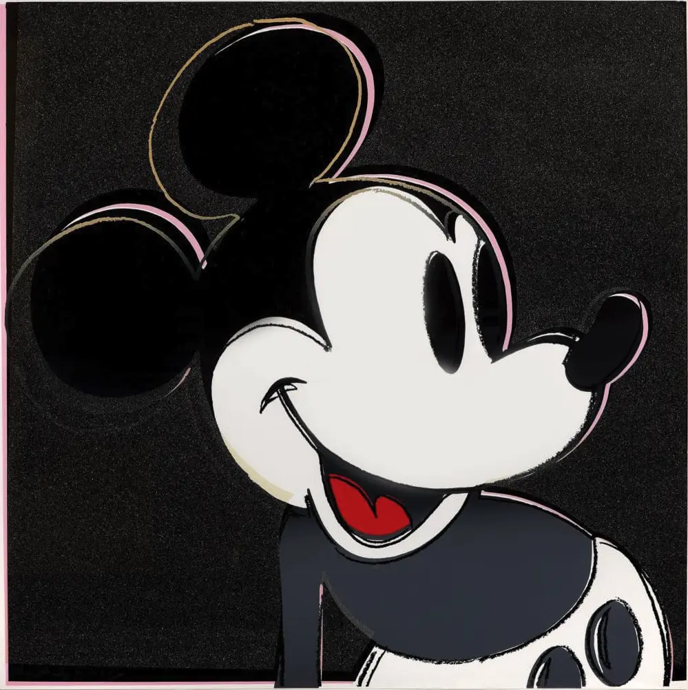 Andy Warhol's Mickey Mouse